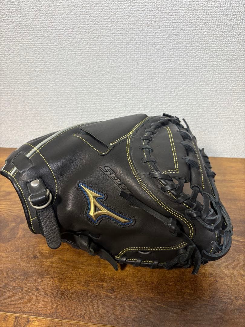 【新品未使用】ミズノ 軟式 キャッチャーミット セレクトナイン 捕手 型なし