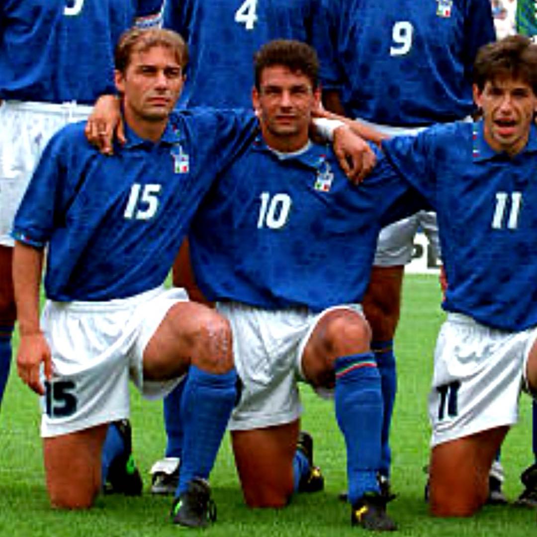 Diadora イタリア代表 94W杯 アメリカ大会 準優勝 ユニフォーム XL