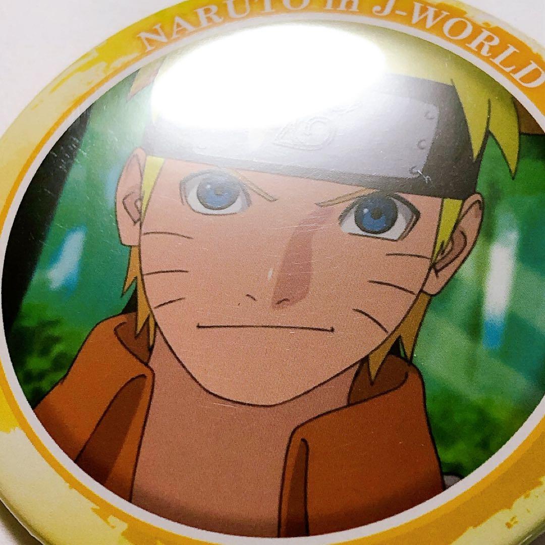 な*須様 NARUTO J-WORLD ナルトとサスケ 青年期 缶バッジ 2点セ