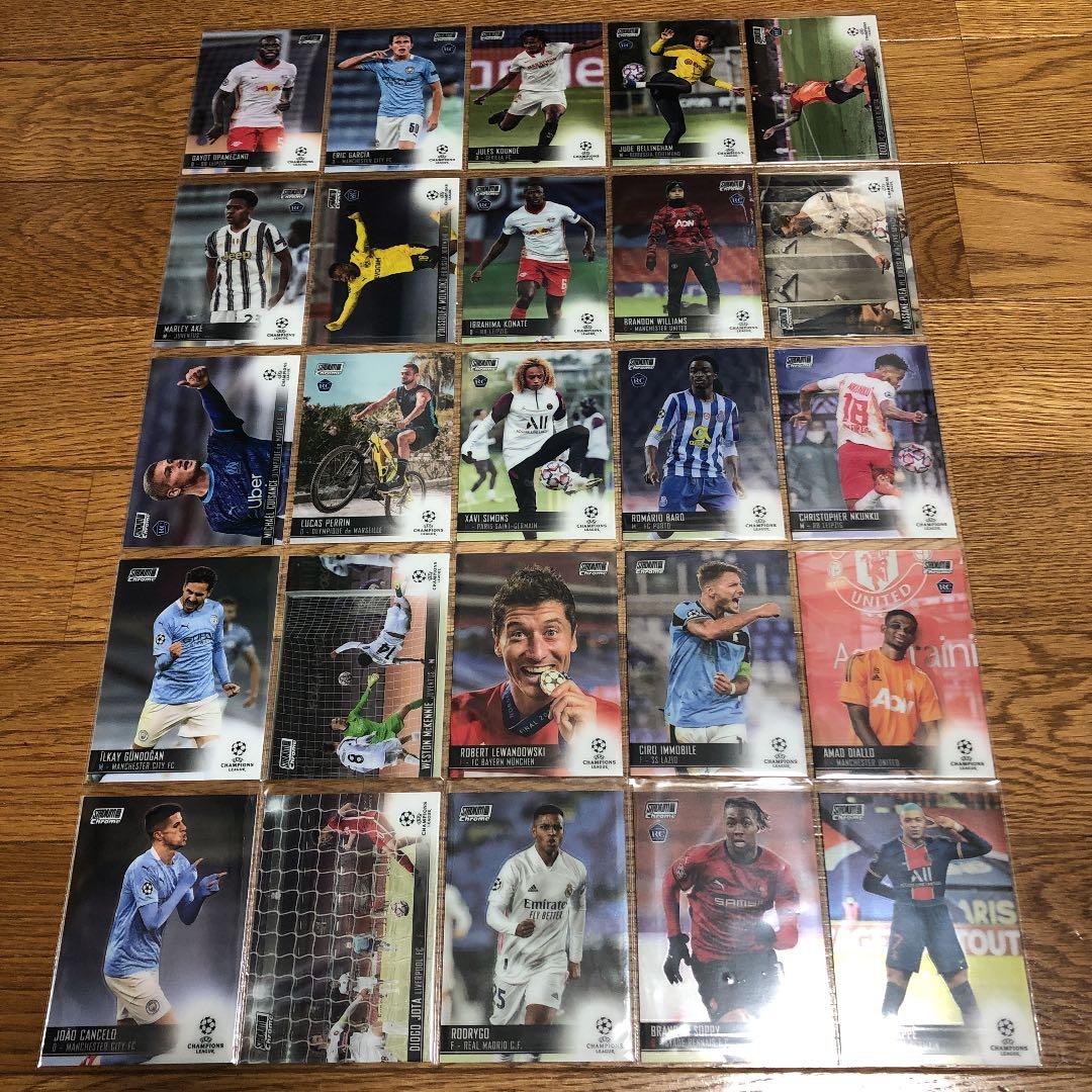 2020-21 Topps Chrome STADIUM CLUB コンプセット