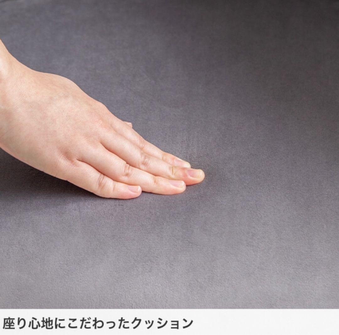 【ピンク】デスクチェア オフィスチェア ベロア ハイバック キャスター付 昇降