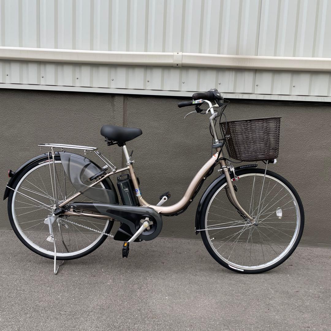 ヤマハ電動アシスト自転車26インチ 12.3Ah ゴールド