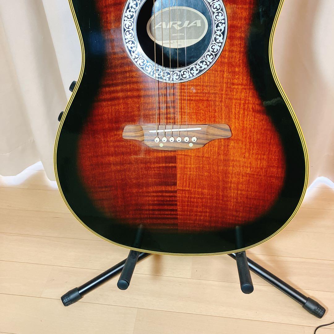 まずまず美品】ARIA AMB-35 エレアコ アコギ アリア