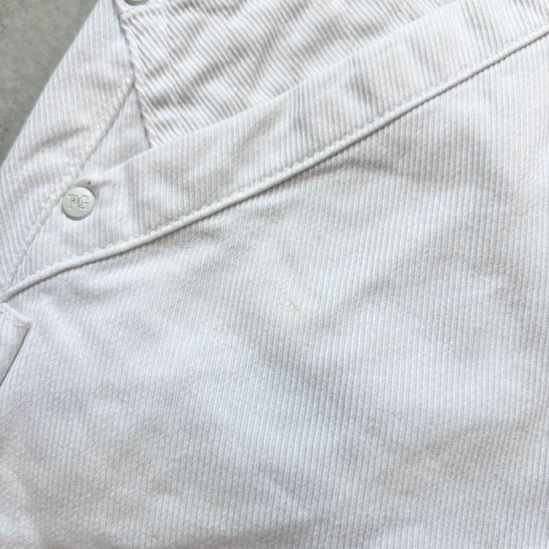 PEARLY GATES パーリーゲイツ ストレッチパンツ ルアンチンカルゼ 白