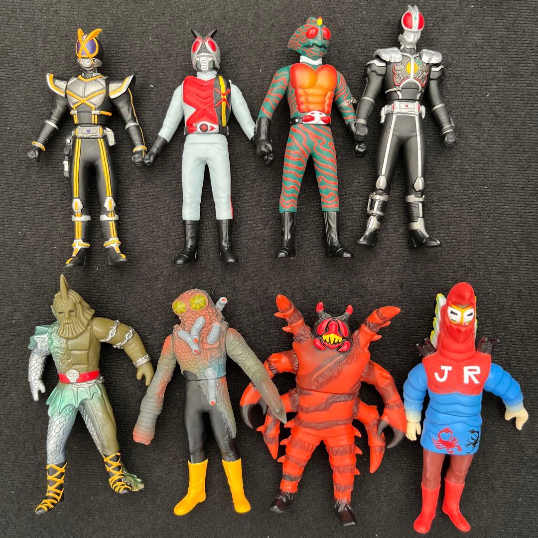 仮面ライダー ソフビ道 EPISODE1 〜3全24種 コンプセット