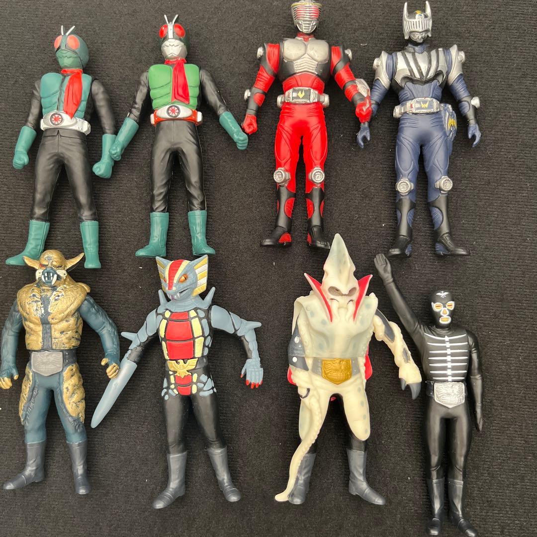 仮面ライダー ソフビ道 EPISODE1 〜3全24種 コンプセット