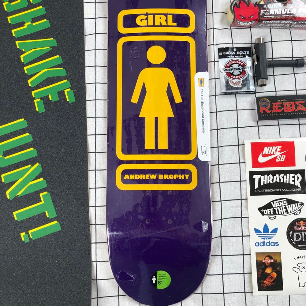 大人気！ GIRL スケボー デッキデッキ 8.0 セット