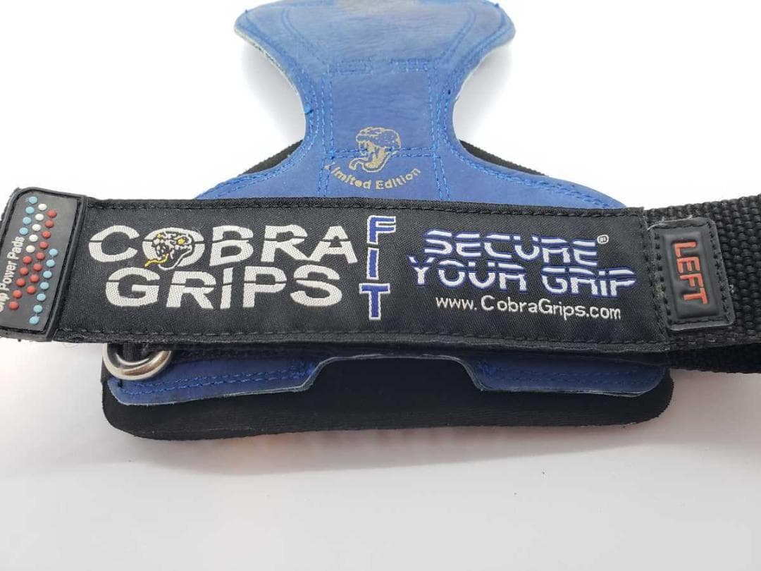 ★コブラグリップスCobra Gripsパワーグリップ★レザー革リストストラップ