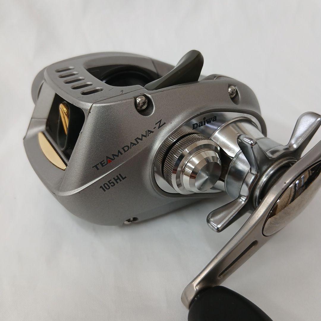 DAIWA　チームダイワ　TD -Z 105HL ベイトリール シルバー
