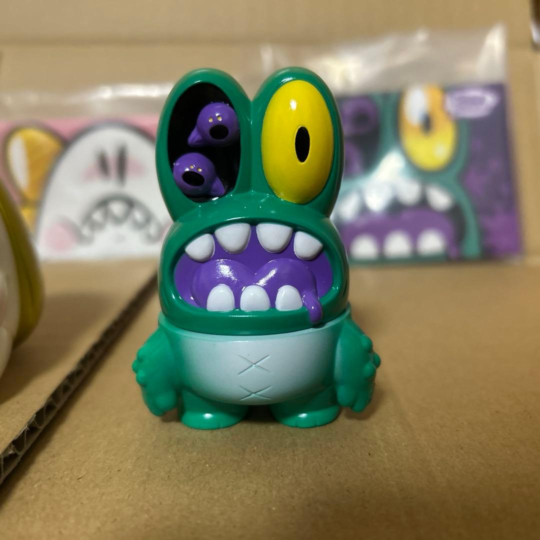 grape brain スリラー　ゲボゲボ　かまぼう　3体セット　1stカラー
