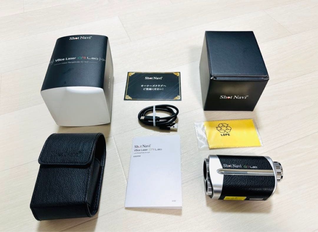 Shot Navi ◆ GR Leo ◆ゴルフ距離計測器 ◆ ショットナビ 美品