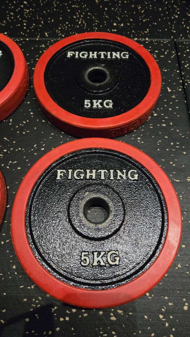 ファイティングロード ダンベルプレート 5KG 4枚セット