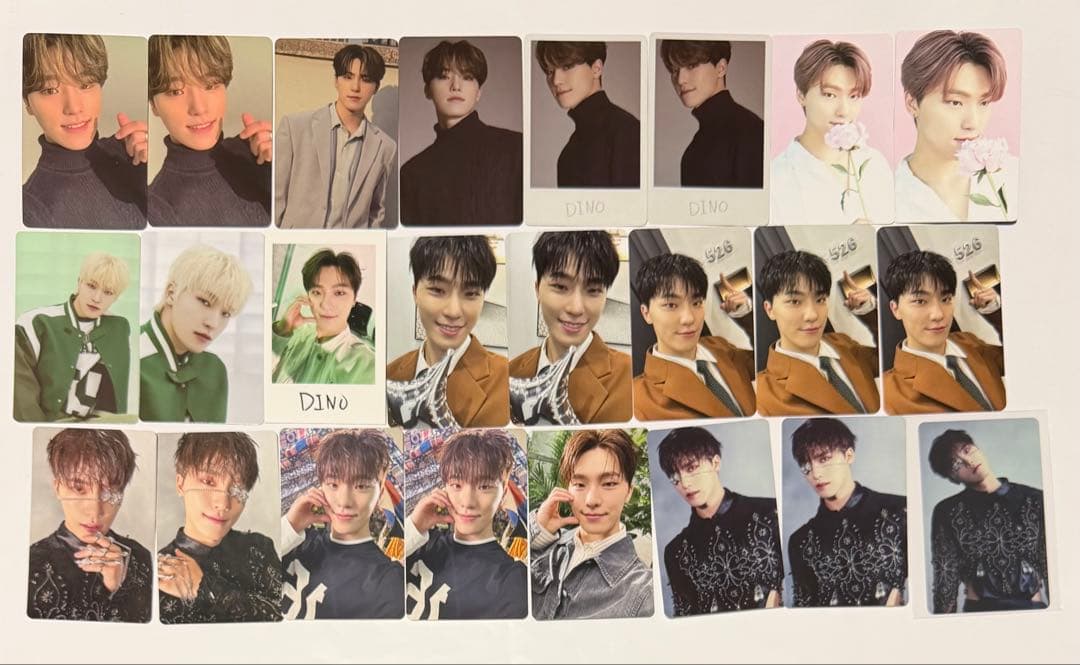 SEVENTEEN セブチ ディノ トレカ バインダー 125点まとめ売り