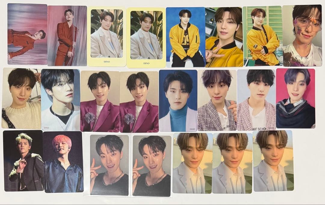 SEVENTEEN セブチ ディノ トレカ バインダー 125点まとめ売り