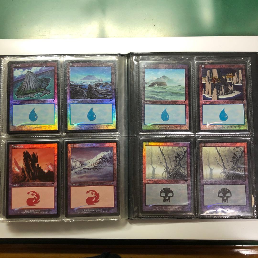 MTG 基本土地foil 133枚セット