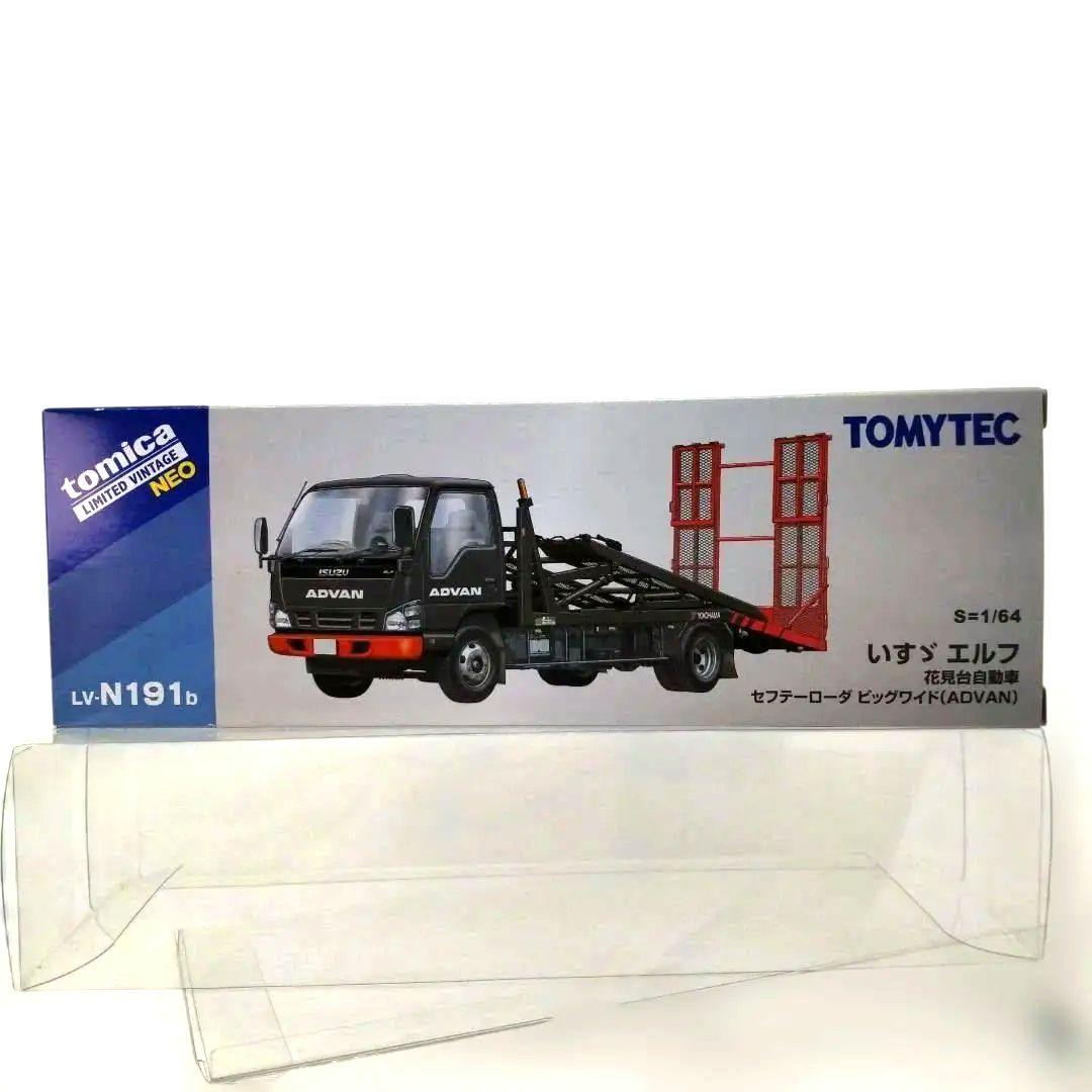 トミーテック1/64いすゞ エルフ 花見台自動車 セフテーローダ \"ADVAN\"