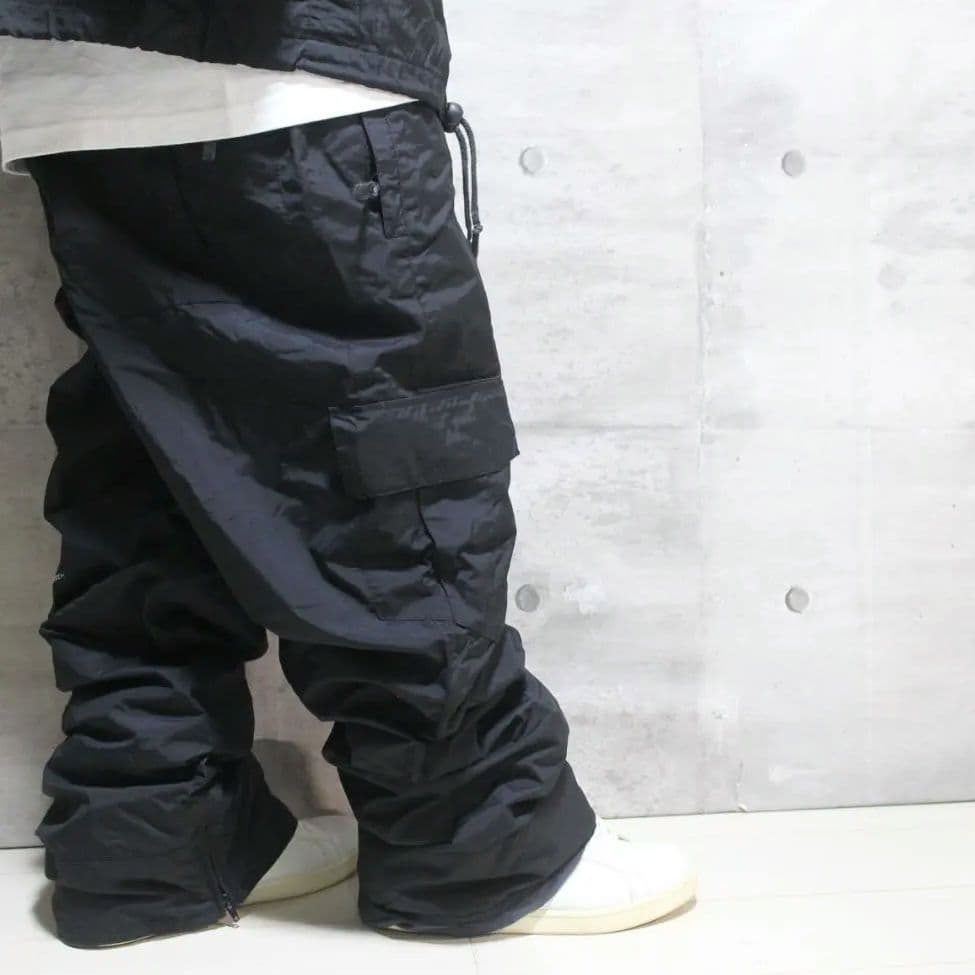 【極美品 高機能 ワイドバギー】オムニテック【XL】コロンビア スノーパンツ 黒