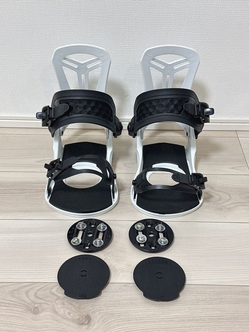 【極美品】UNION(ユニオン)ビンディング バイン　フライトプロ ホワイト