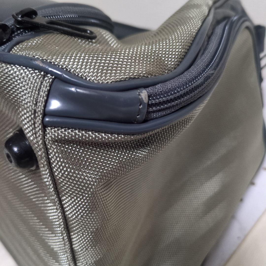 NIKE ゴルフ ボストンバッグ エナメル グレー