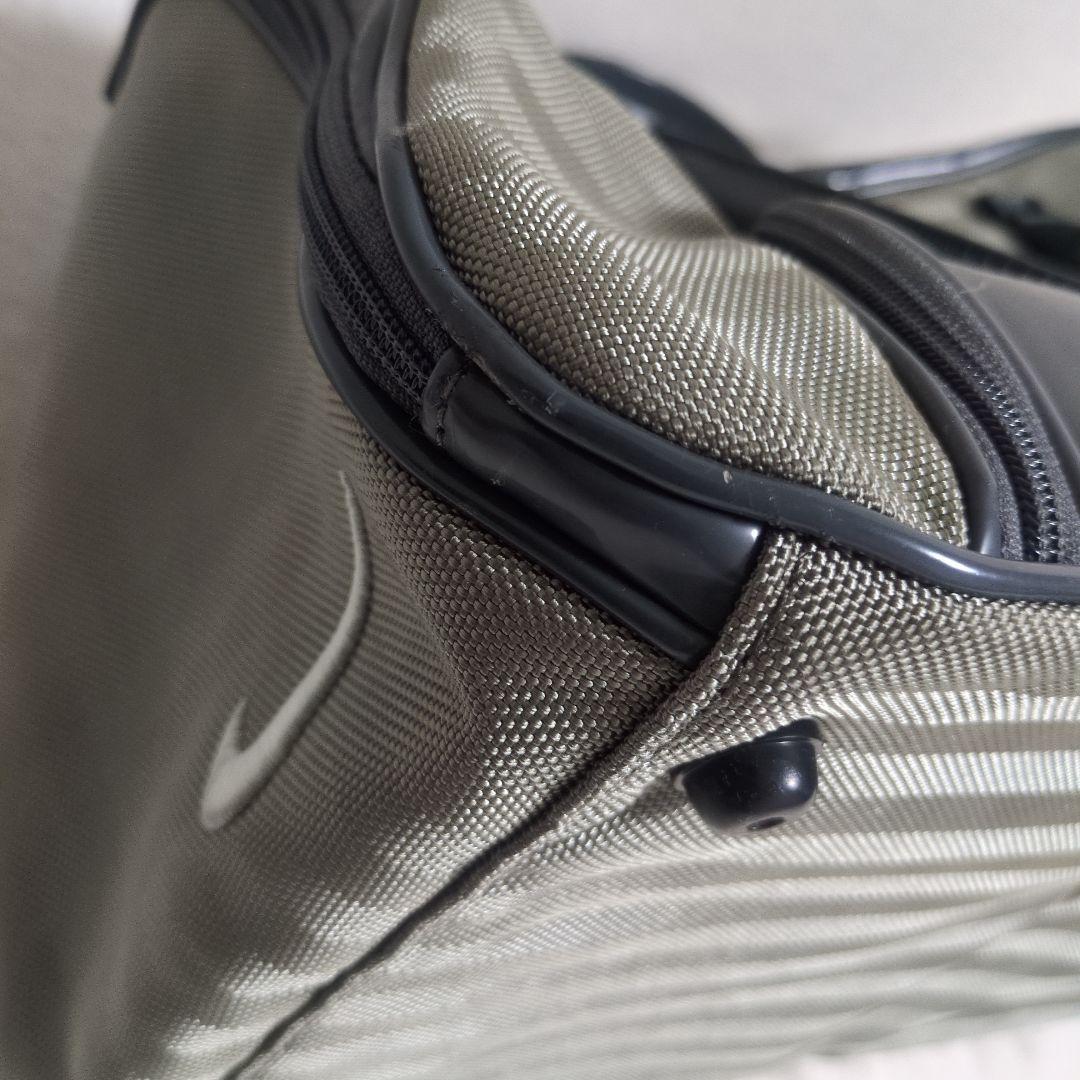 NIKE ゴルフ ボストンバッグ エナメル グレー