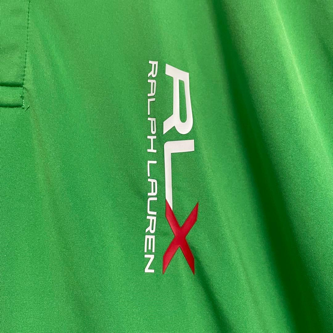 RLXラルフローレン 半袖ポロシャツ ロゴプリント　XL