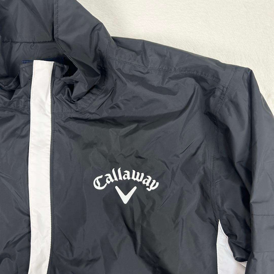 b1387✨美品✨【Callaway】ストレッチ　2WAYレインウェア　上下　M