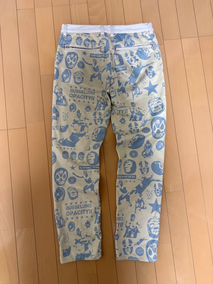 RUSSELUNO ラッセルノ グラフィックパンツ サイズ4 ルチャ