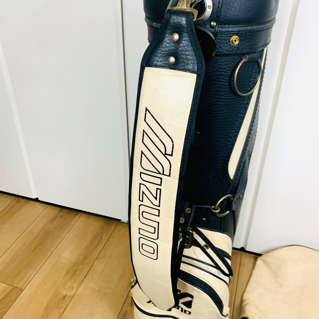 MIZUNO PRO キャディバッグ ゴルフバッグ フード付き