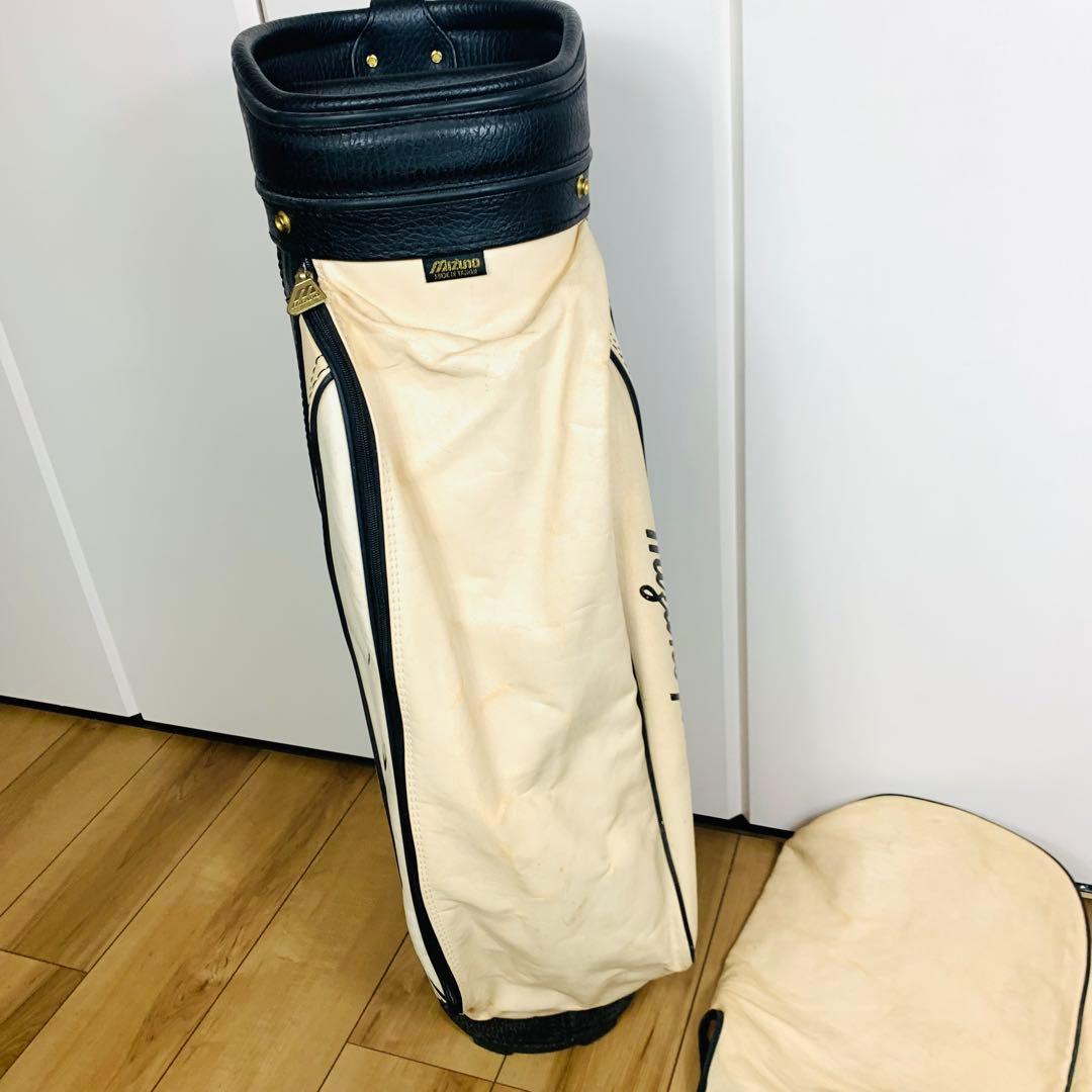 MIZUNO PRO キャディバッグ ゴルフバッグ フード付き