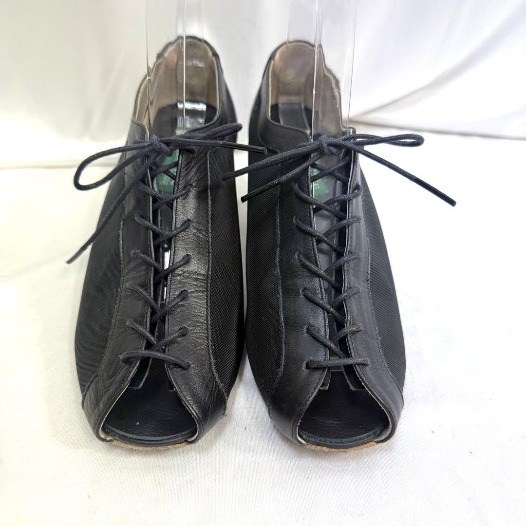 6093★Shoetree/黒/ティーチャーズシューズ/23cm/社交ダンス