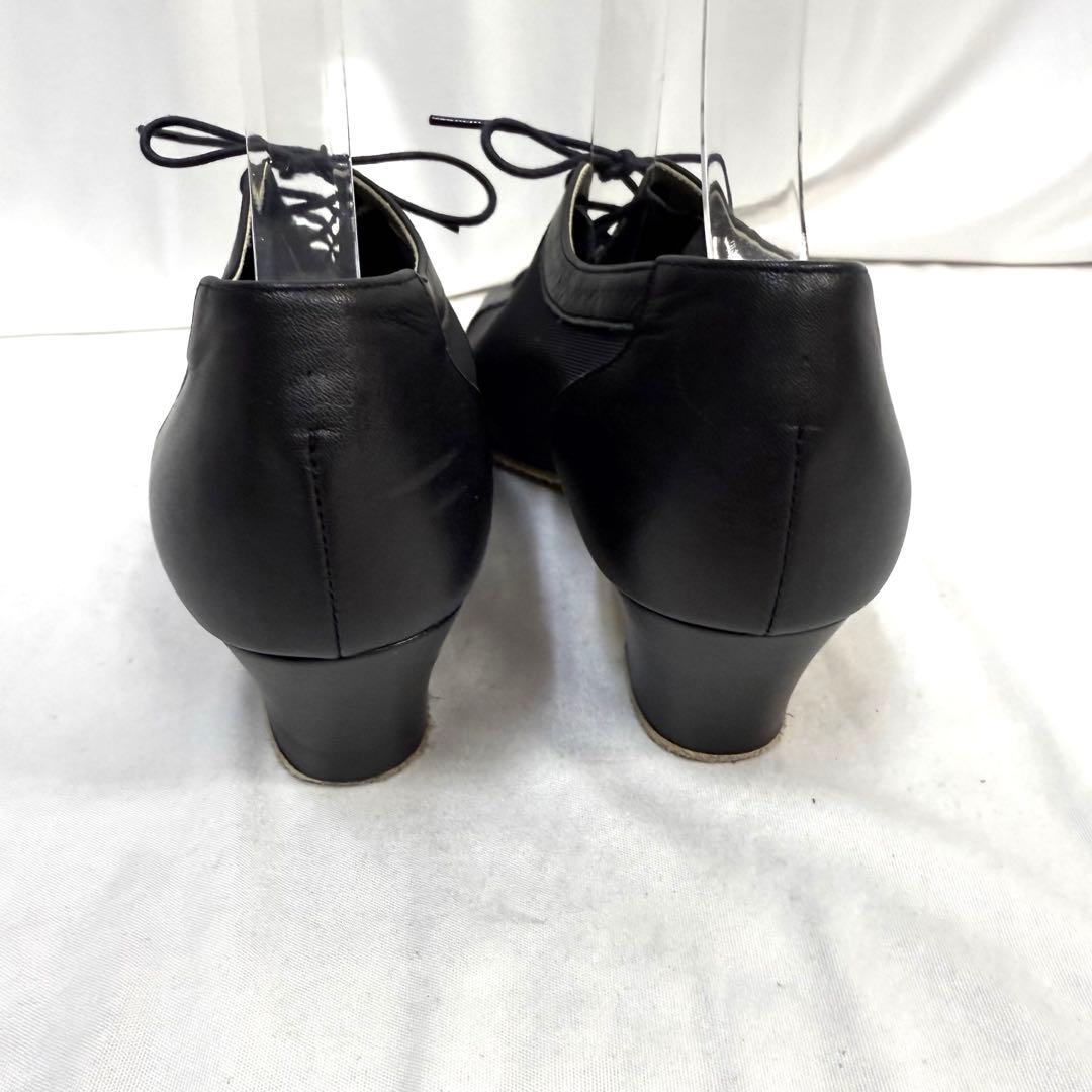 6093★Shoetree/黒/ティーチャーズシューズ/23cm/社交ダンス