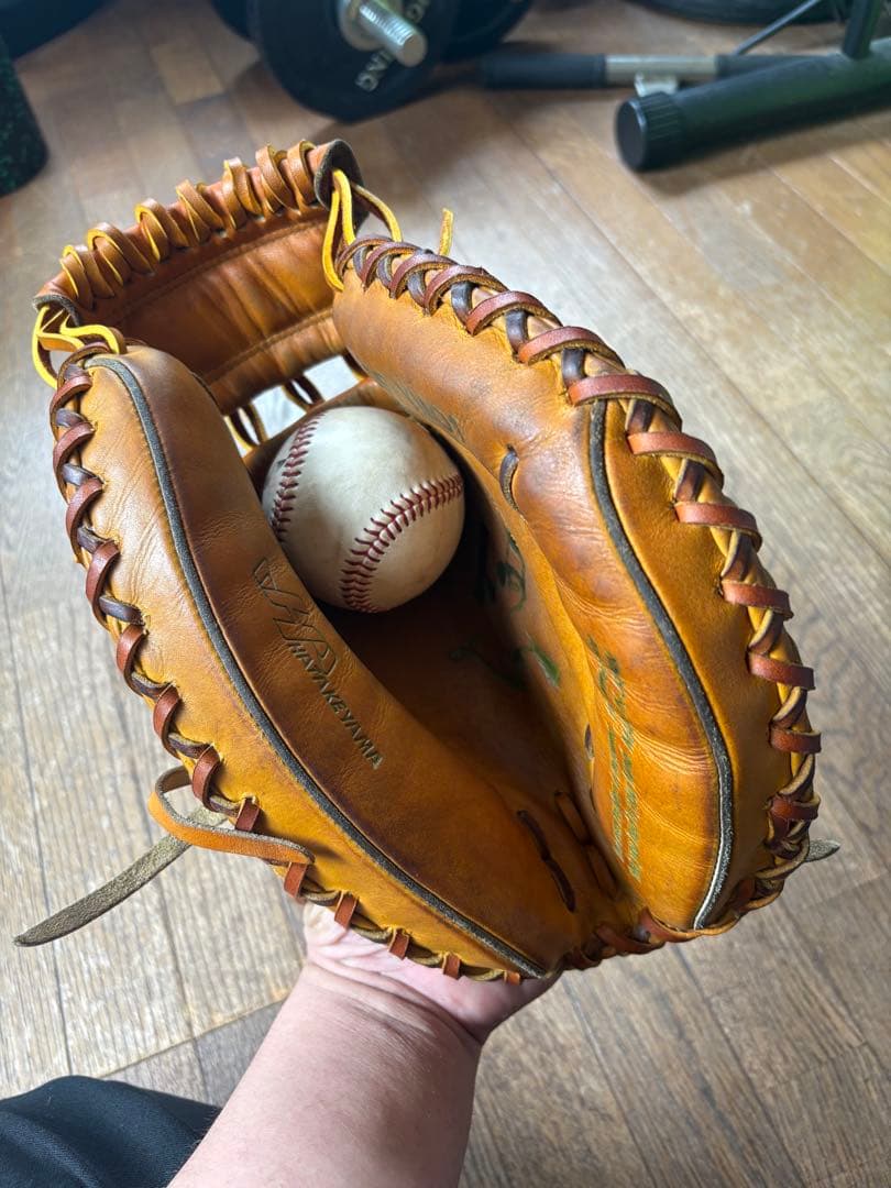 [即戦力] 高校野球対応　ハタケヤマ　硬式　キャッチャーミット