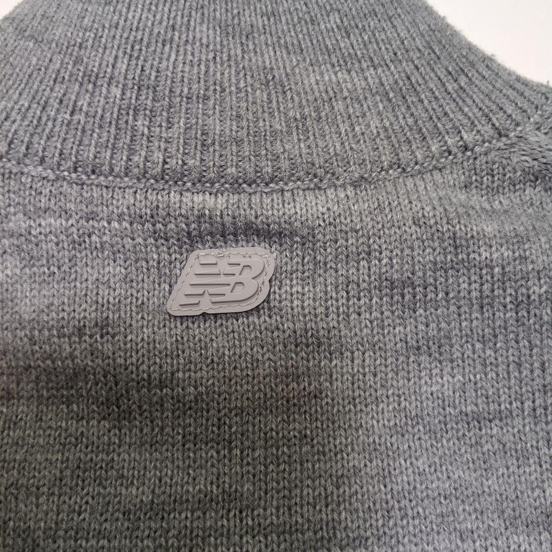 【new balance golf】ゴルフセーター グレー