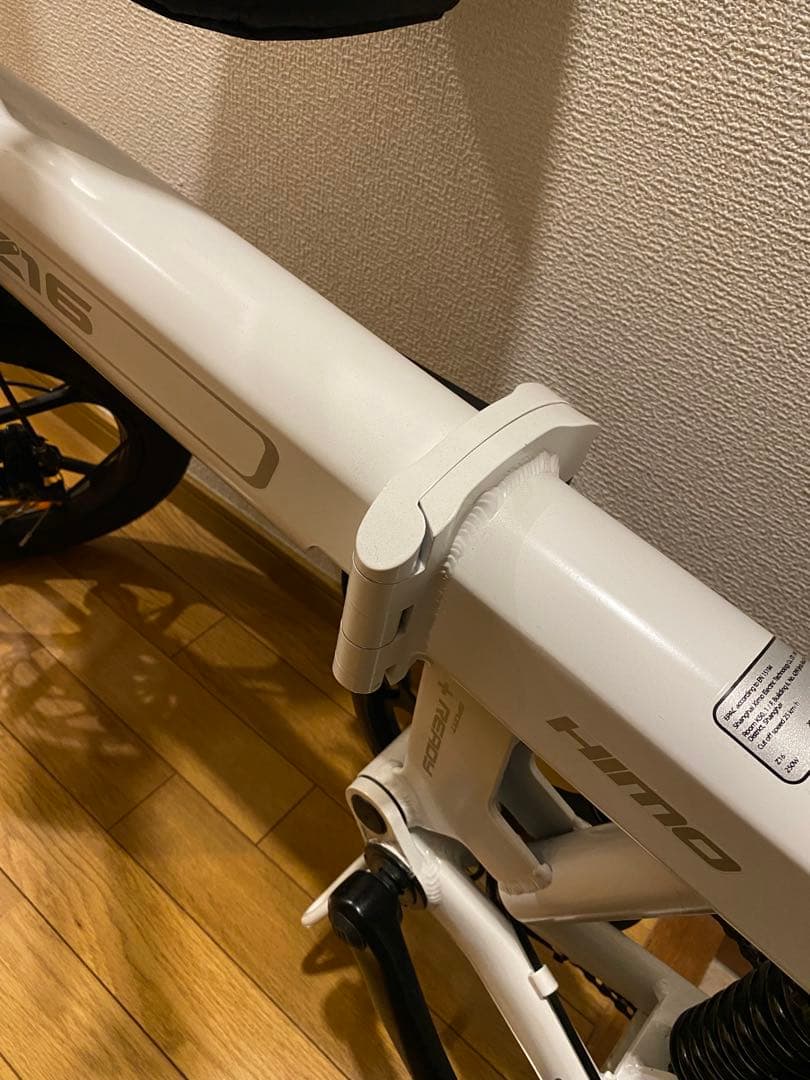 HIMO 折りたたみ電動アシスト自転車 ホワイト　Z16 宮崎市