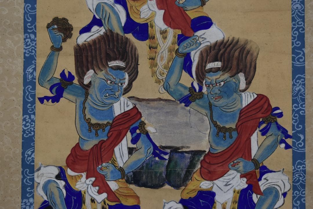 お値下中/作者不詳/仏事掛/佛事掛/掛軸☆宝船☆Z-650