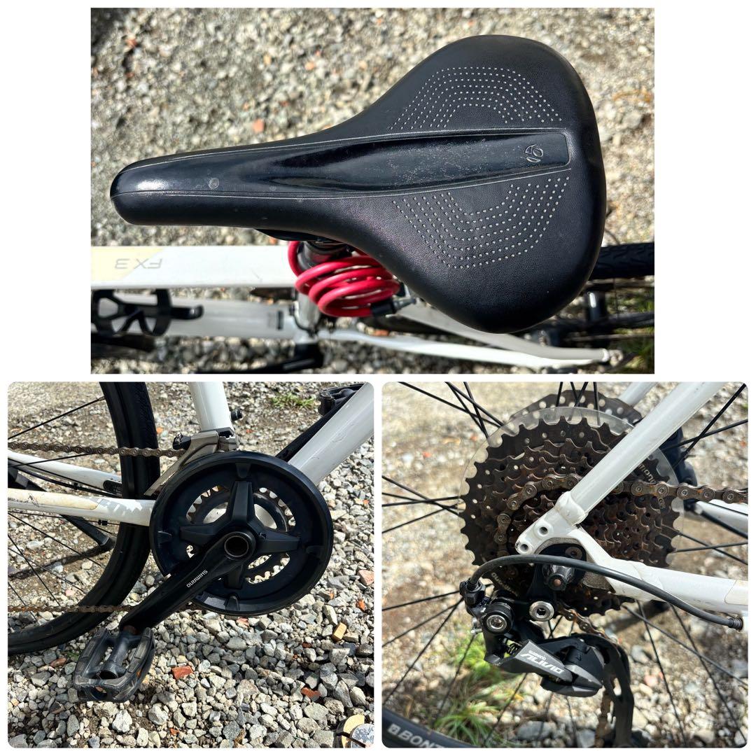 トレック クロスバイク TREK cross bike FX3 ホワイト