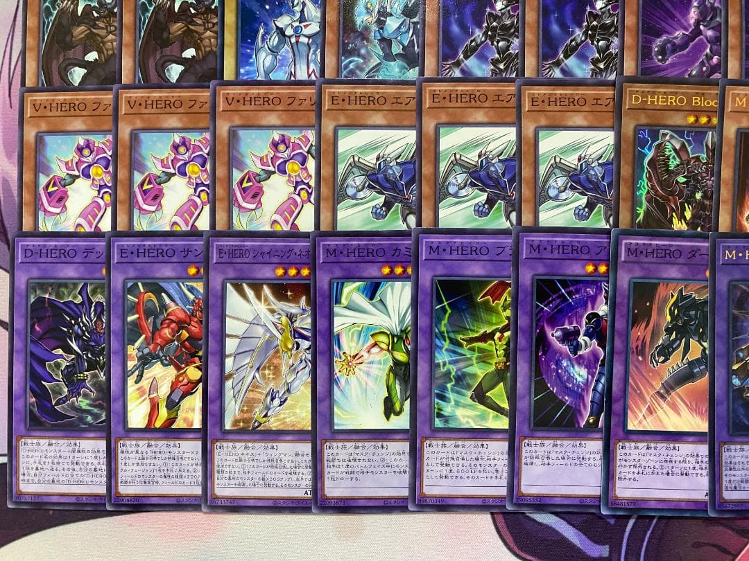【24時間以内発送】遊戯王　M・HERO　E・HERO　大会構築デッキ