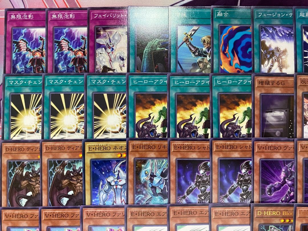 【24時間以内発送】遊戯王　M・HERO　E・HERO　大会構築デッキ