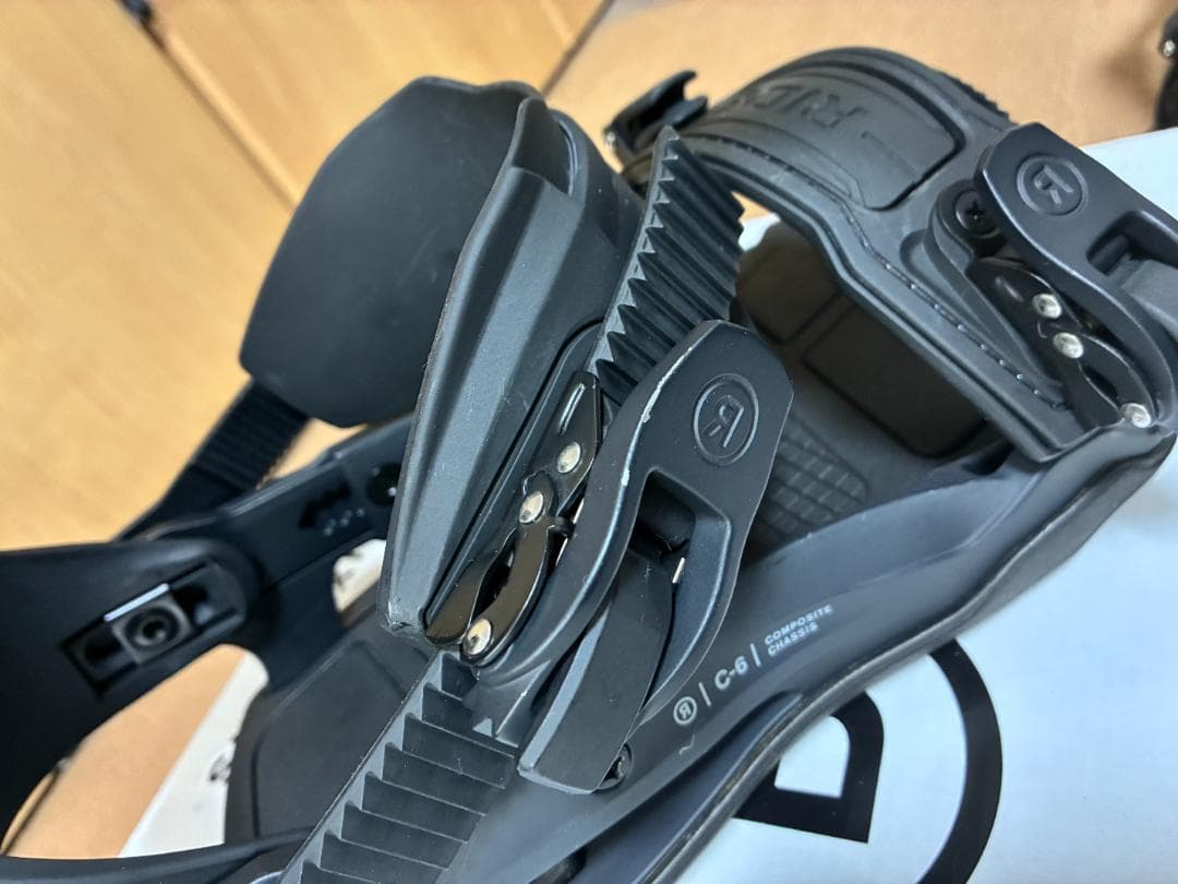 RIDE C-6 ブラック ビンディング23-24 Mサイズ(美品)