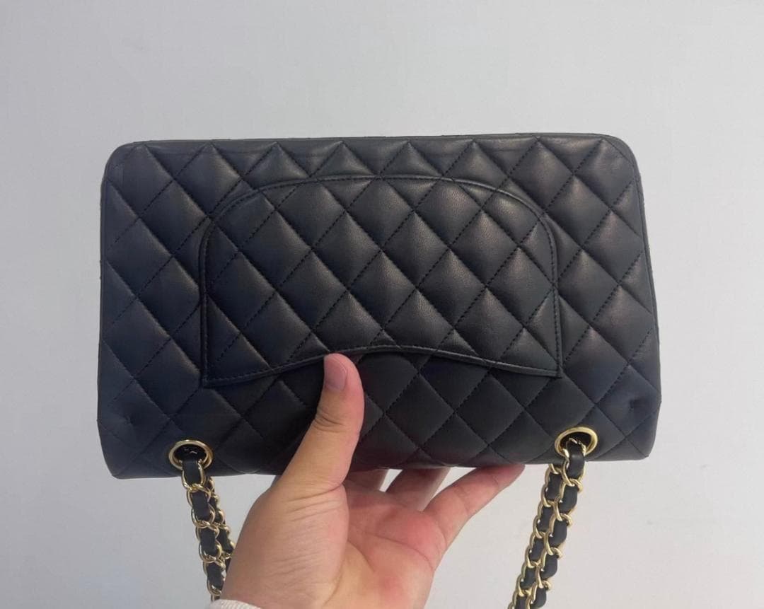 美品✨ 希少 cHaNeLレザー ショルダーバッグ ✨ブラック