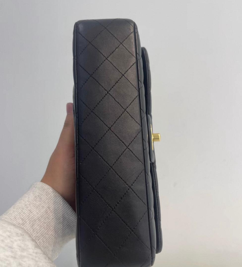 美品✨ 希少 cHaNeLレザー ショルダーバッグ ✨ブラック