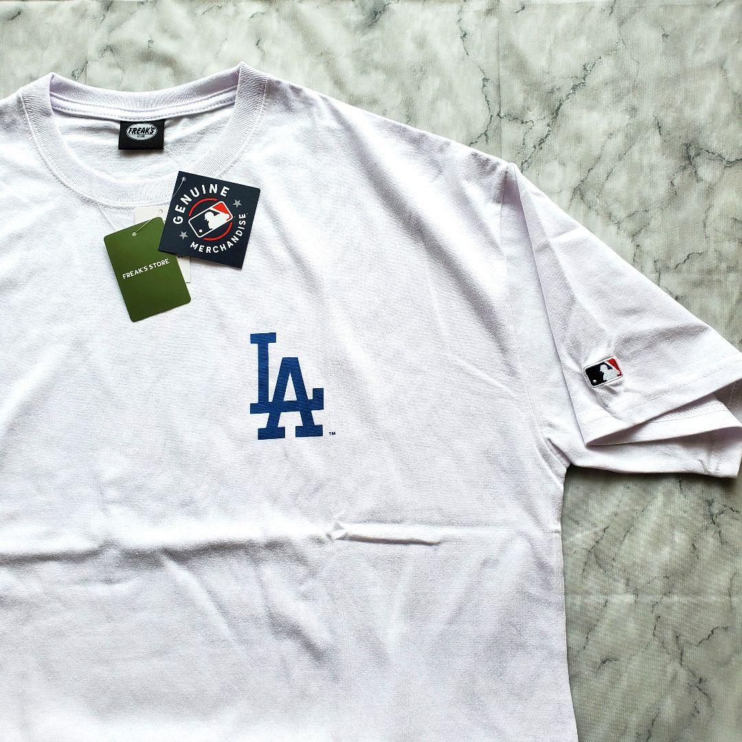 【新品】MLB×FREAK'S STOREMLB ドジャース プリントTシャツ