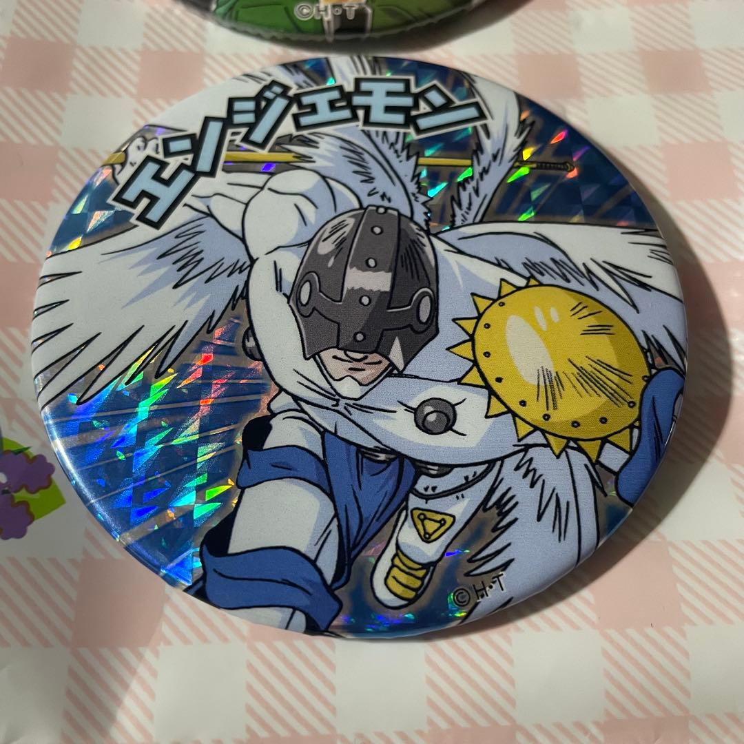 デジモンアドベンチャー　デジモン　高石タケル　パタモン　缶バッジ　ヤマト