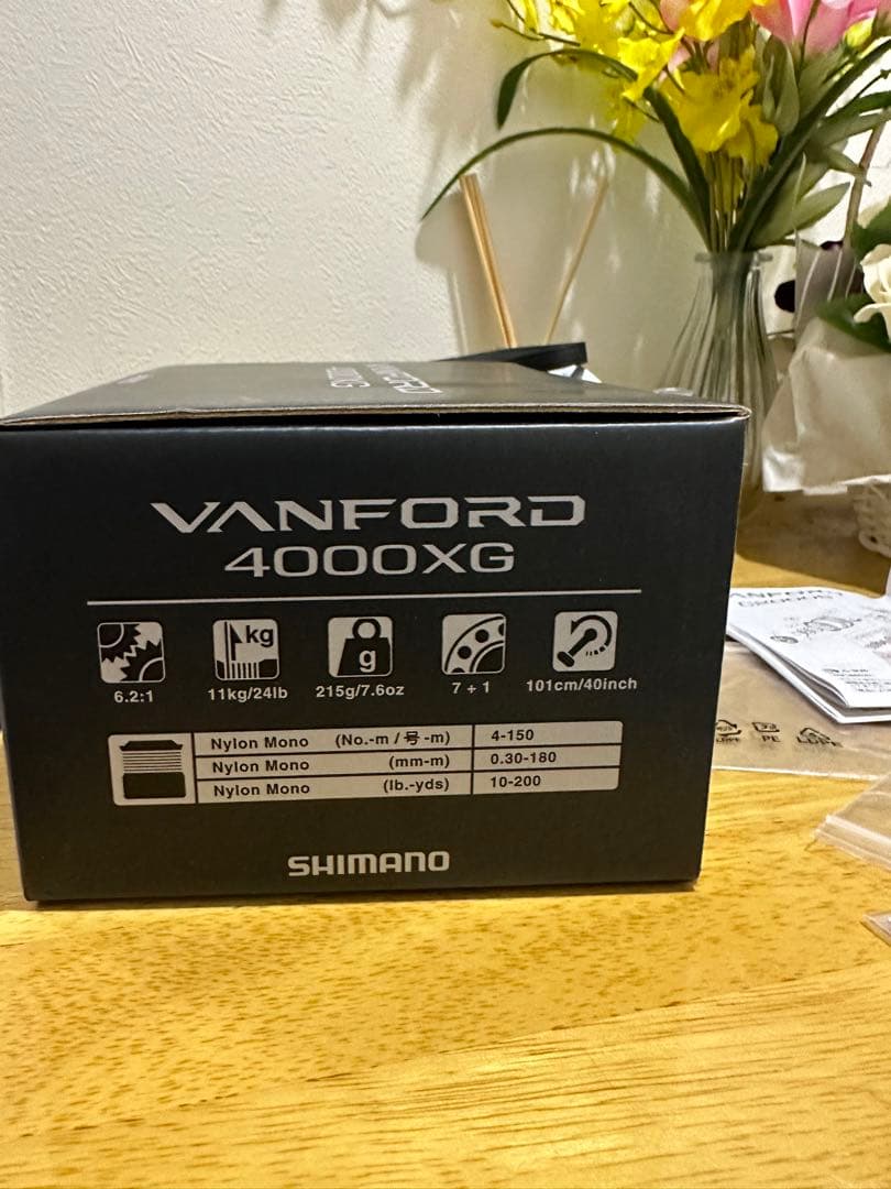 SHIMANO VANFORD 4000XG スピニングリール