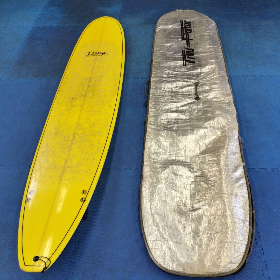 Dahlberg サーフボード 7'6\" 黄色 ロングボード