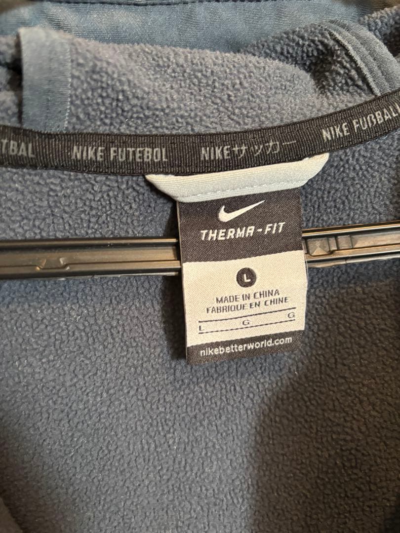 Nike ジャージ上下セット グレー/黒　サッカー　セットアップ