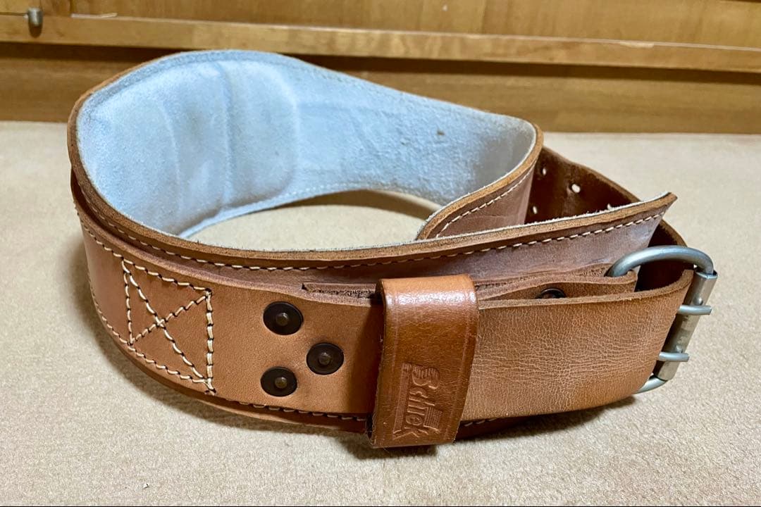 Schiek（シーク）　 リフティングベルト（トレーニング用レザーベルト）