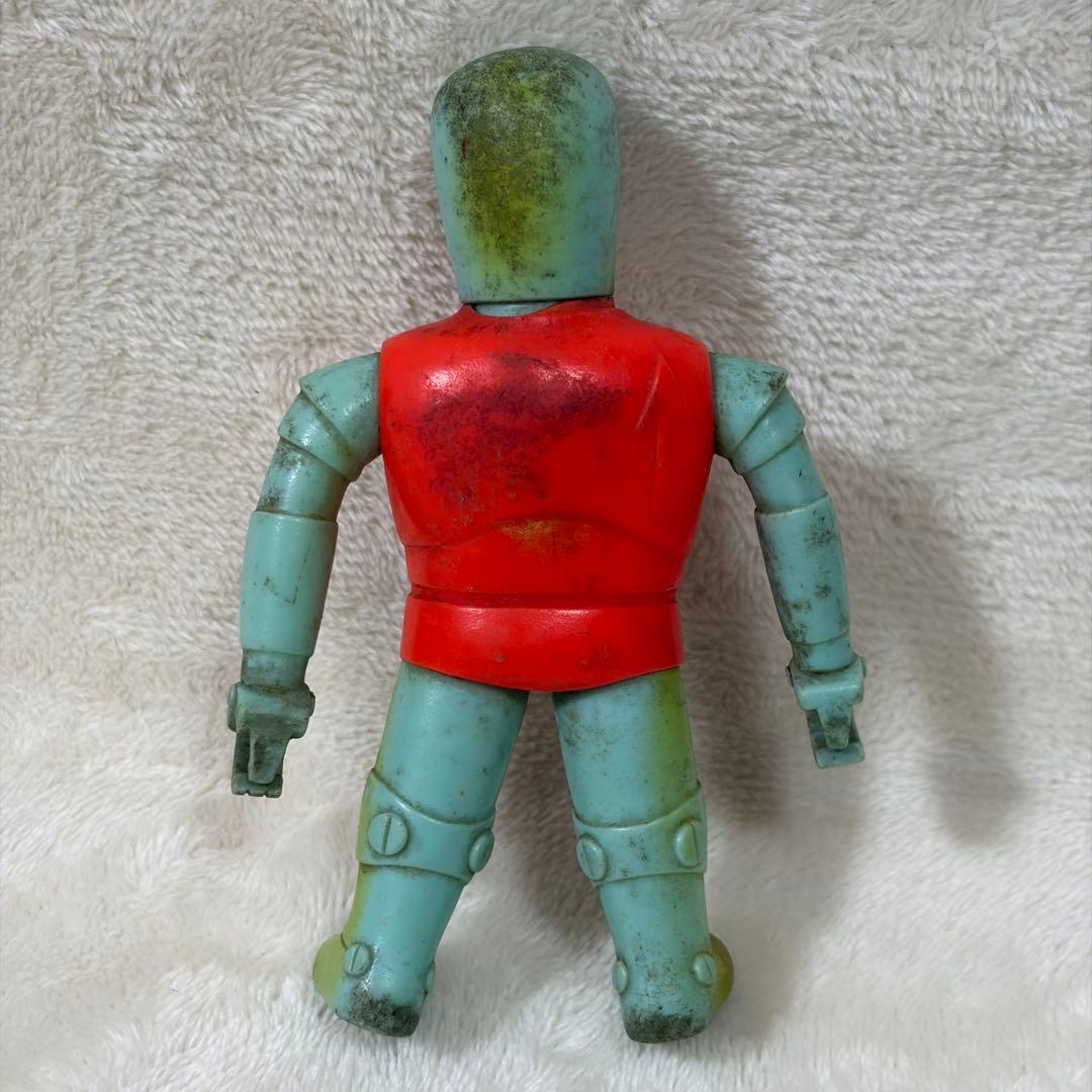 【希少品】ブルマァク 宣弘社 ソフビ フィギュア レッドバロン ブラックマサイ