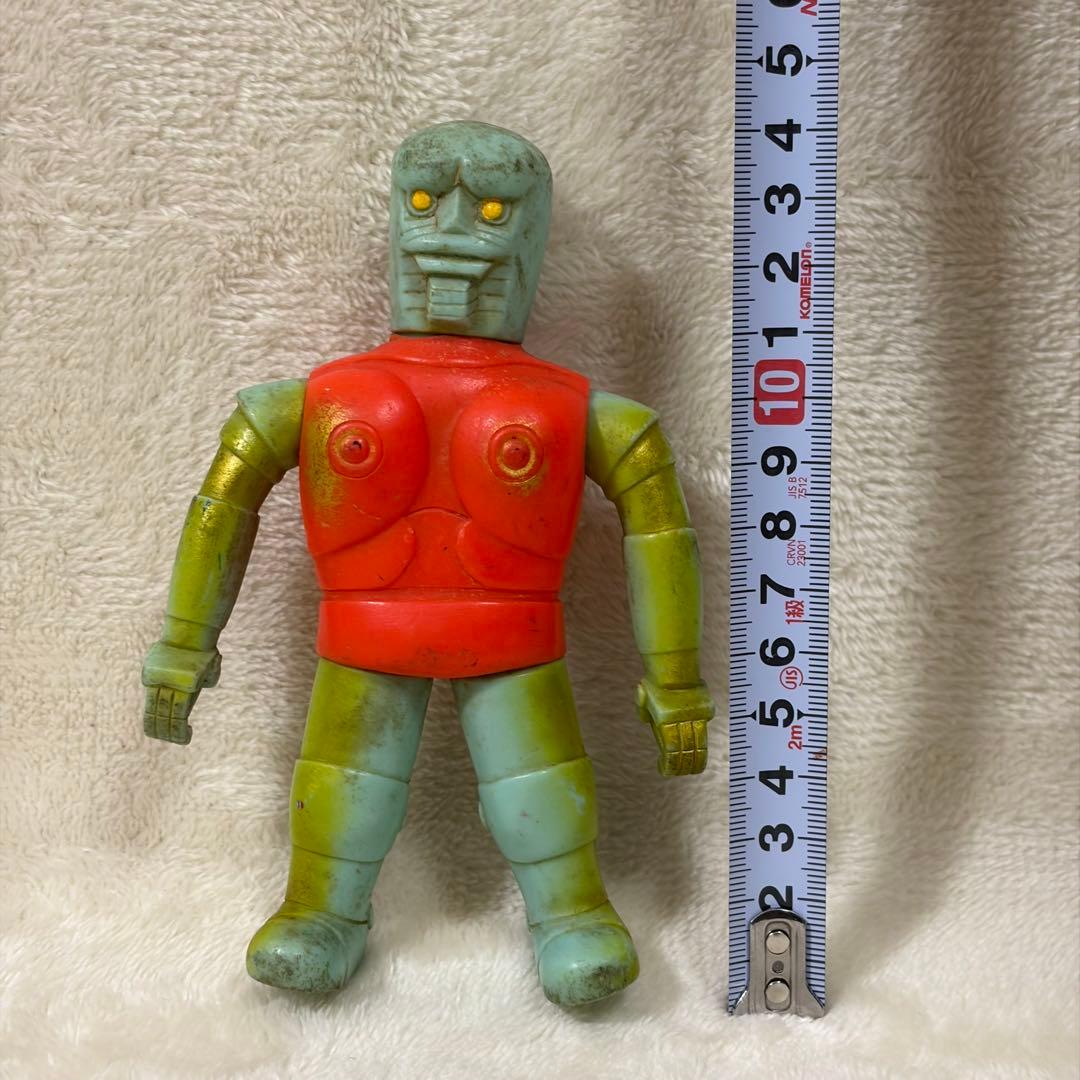 【希少品】ブルマァク 宣弘社 ソフビ フィギュア レッドバロン ブラックマサイ