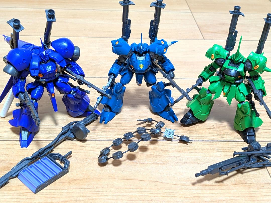 Gフレーム　ケンプファー・プロトタイプケンプファー・高機動型ケンプファーセット